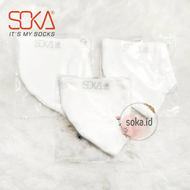 Soka Masker Kain - Masker Soka Anti Bacteria dan Air Flow