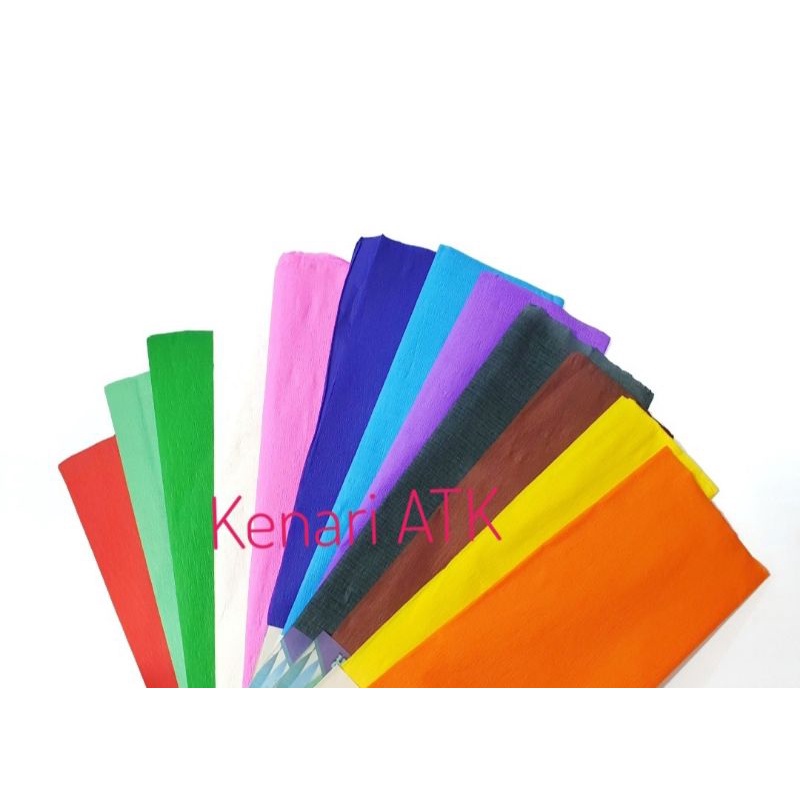 

Kertas Krep / Crepe Paper / Per Lembar