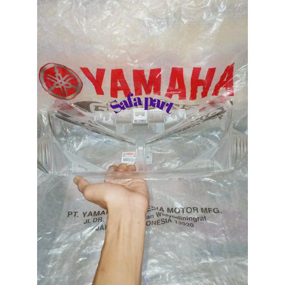Mika Kaca Lampu Depan Aerox 155 Vva Original