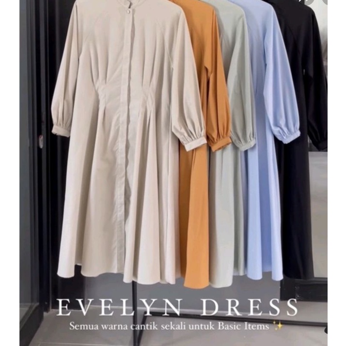 Wearing Klamby Evelyn Dress/ Tunik Black sz M