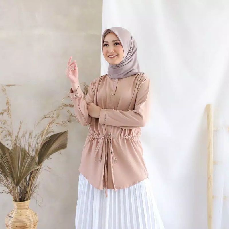 Atasan wanita Terbaru 2022/Fashion Muslim ld 106cm