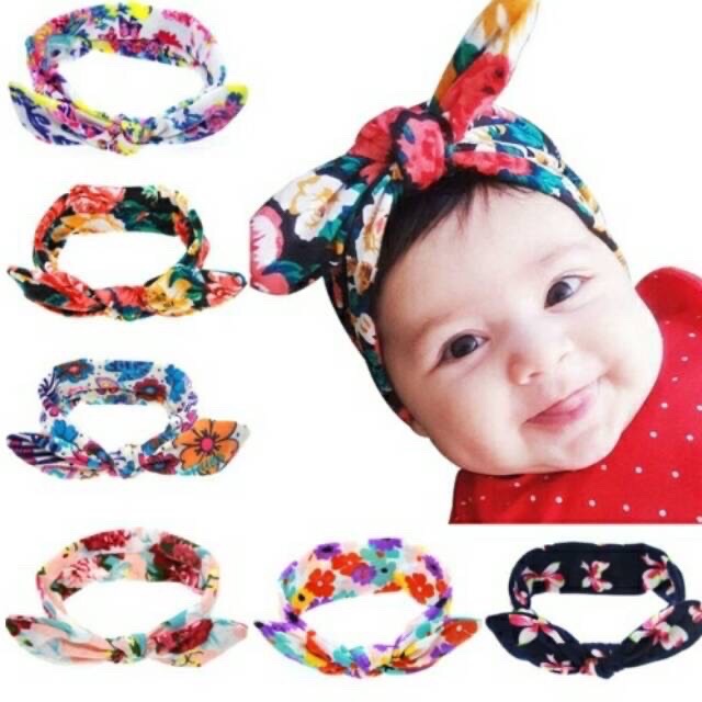 Bandana Baby Motif  (0_3) Tahun