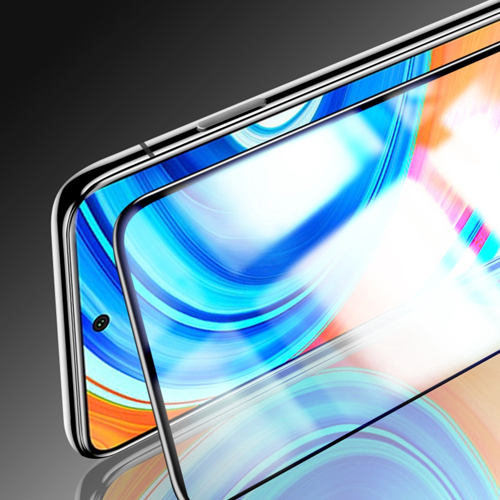 9D Tempered Glass Film for Xiaomi Redmi Note 9S Note 9 Redmi 9T 9A 9C Poco X3 Pro NFC Poco M3 Redmi Note 10 Note 8 Full Cover Glue Screen Protector BY