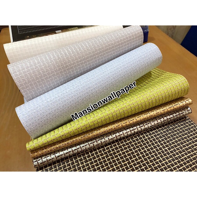 Wallpaper Dinding Polos Gold Abu Hijau Tekstur Jaring Jala Wallpaper Dinding Polos Gold Abu Hijau Tekstur Jaring Jala