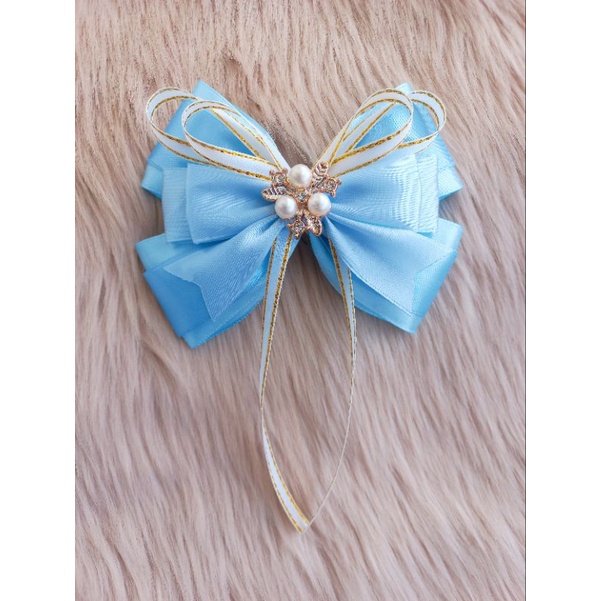pita hias korean ribbon brooch // pita lightstick // pita baju