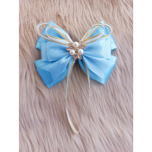 pita hias korean ribbon brooch // pita lightstick // pita baju