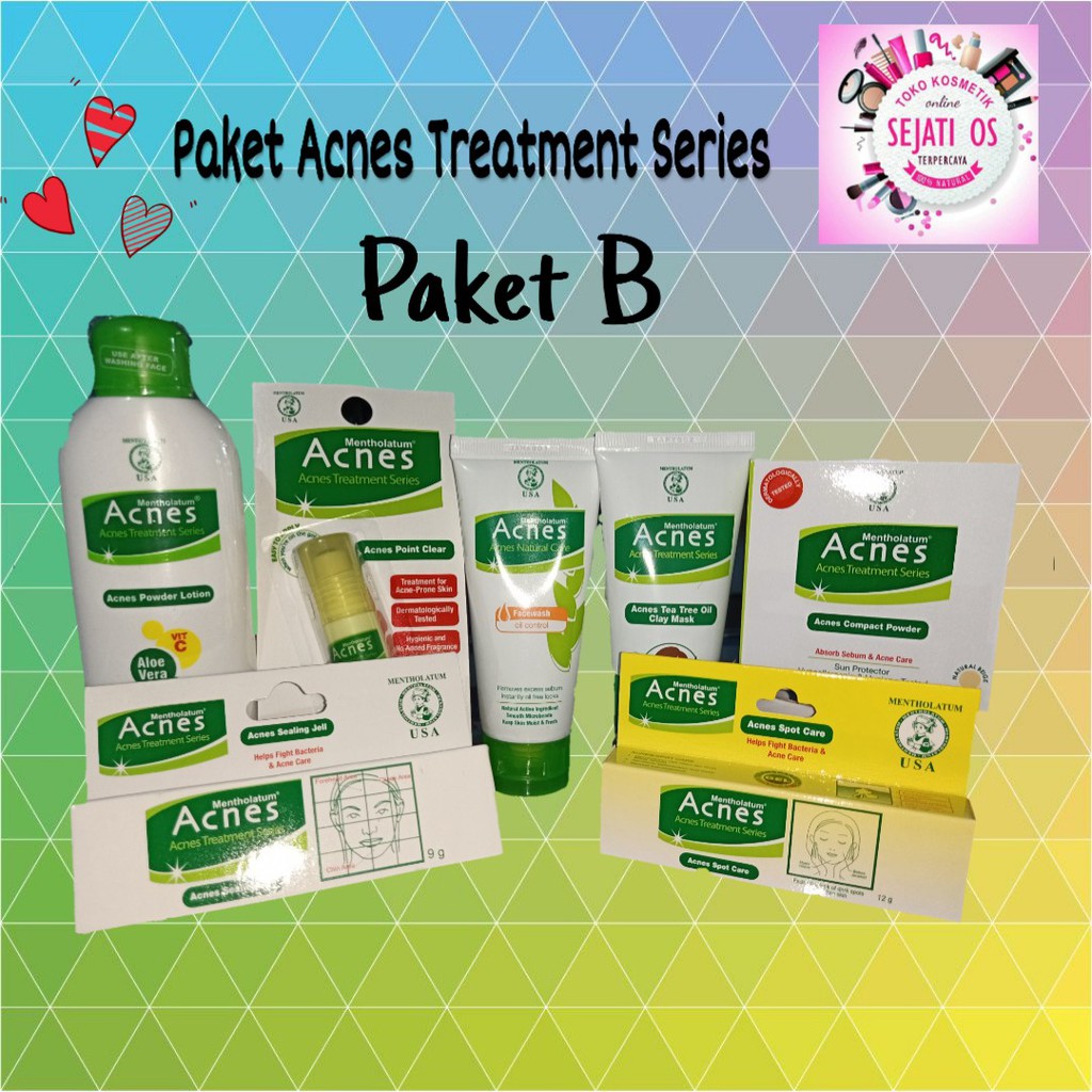 Baca Deskripsi Paket Acnes Treatment Series Obat Jerawat Shopee Indonesia