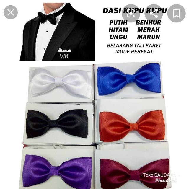 Dasi formal model kupu kupu unisex