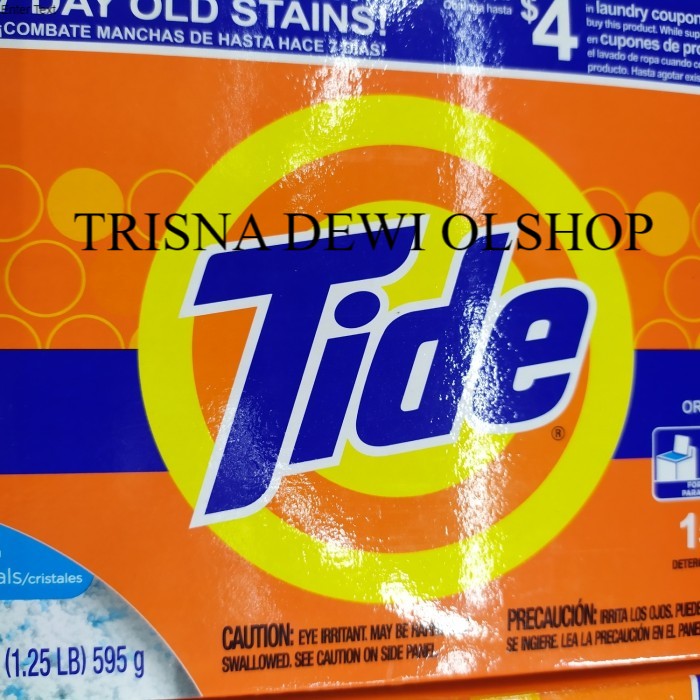 Jual TIDE Detergent Ultra Powder Original Scent Acti-Lift Crystals ...