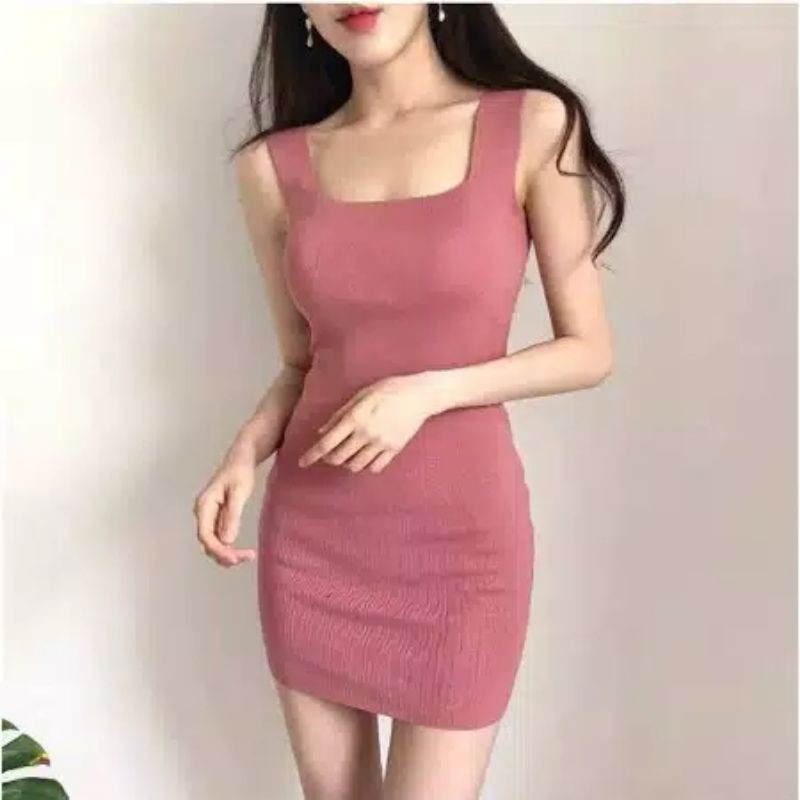 MDLV ~ BAJU RAJUT DRESS OLIVIA // DRESS RAJUT CEWEK // CASUAL KNIT DRESS // FASHION WANITA