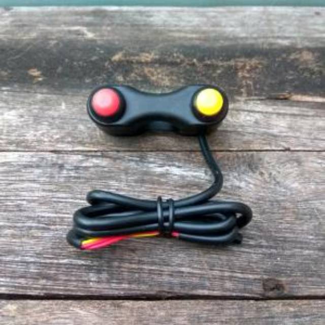 Saklar motor di stang 2 tombol universal ALL MOTOR SPORT VIXION CB