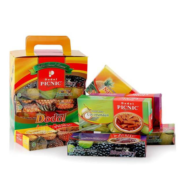 

Dodol Garut PICNIC Special Gift Aneka Buah Isi 6