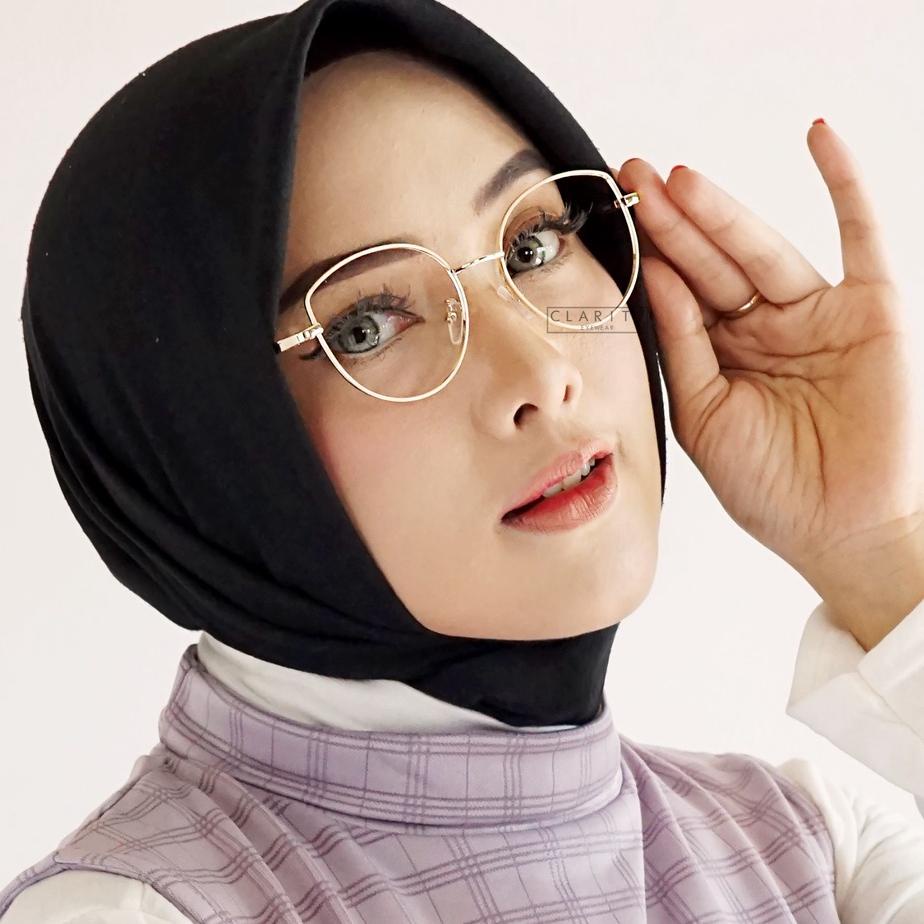 Sangat Nyaman.. #6657 FRAME KACAMATA PRIA WANITA MINUS ANTI RADIASI KOREA FASHION PHOTOCROMIC BLUERA