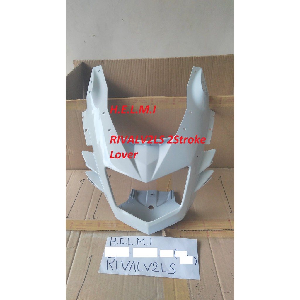 Batok Depan Ninja RR New   Body Depan Ninja 150 RR New   Batok Depan New RR   PUTIH ORIGINAL