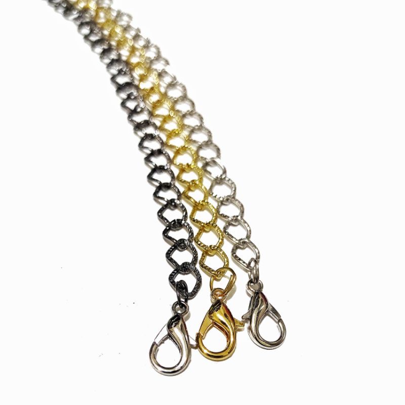 Kalung Gantungan Masker Strap Mask Hanging Rantai Textured Chain Series