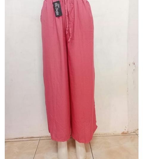 Stok Terbatas Celana Kulot Rayon Celana Kulot Celana kulot Polos