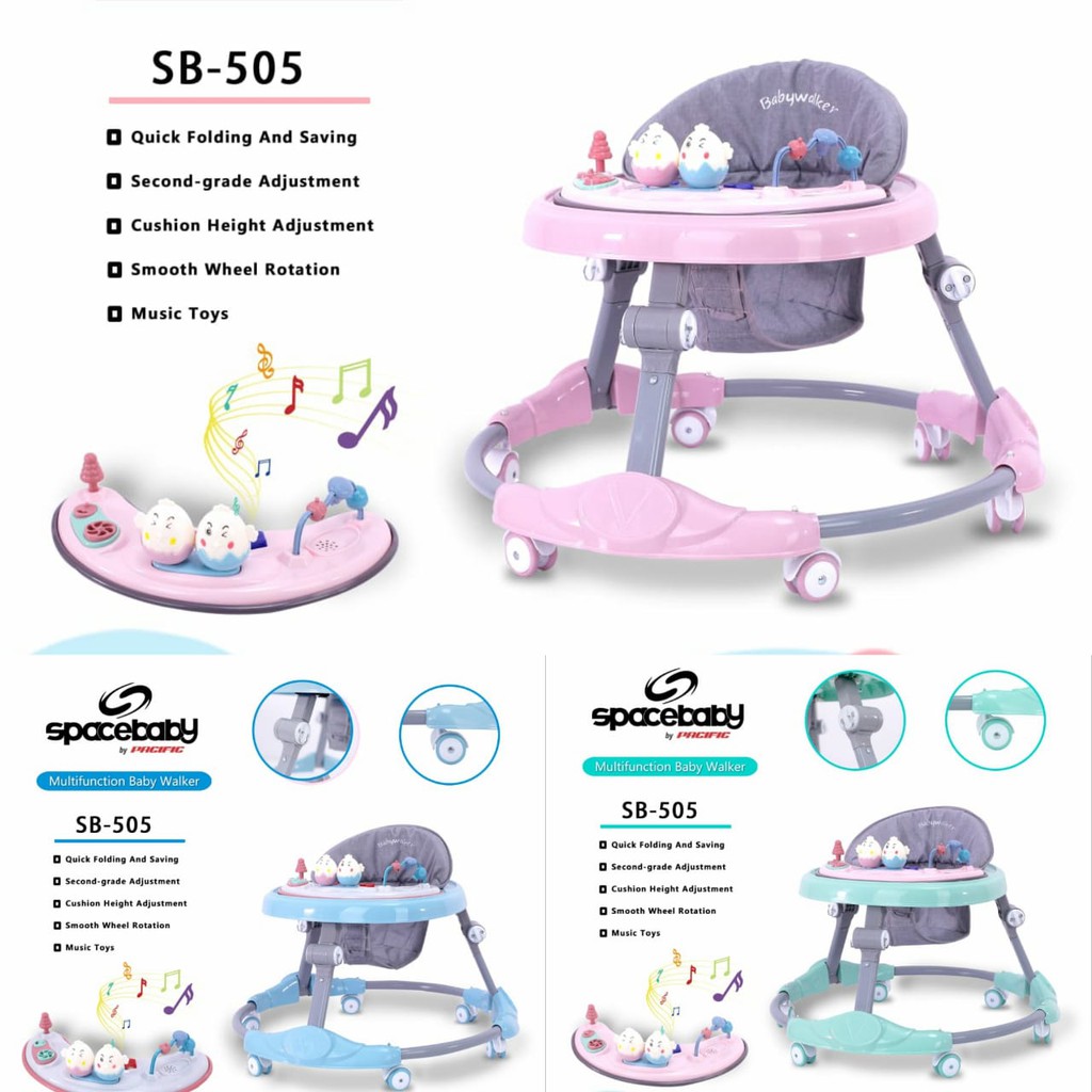 Space Baby Baby Walker Sb 505 506 507 509 Dan 513 Shopee Indonesia