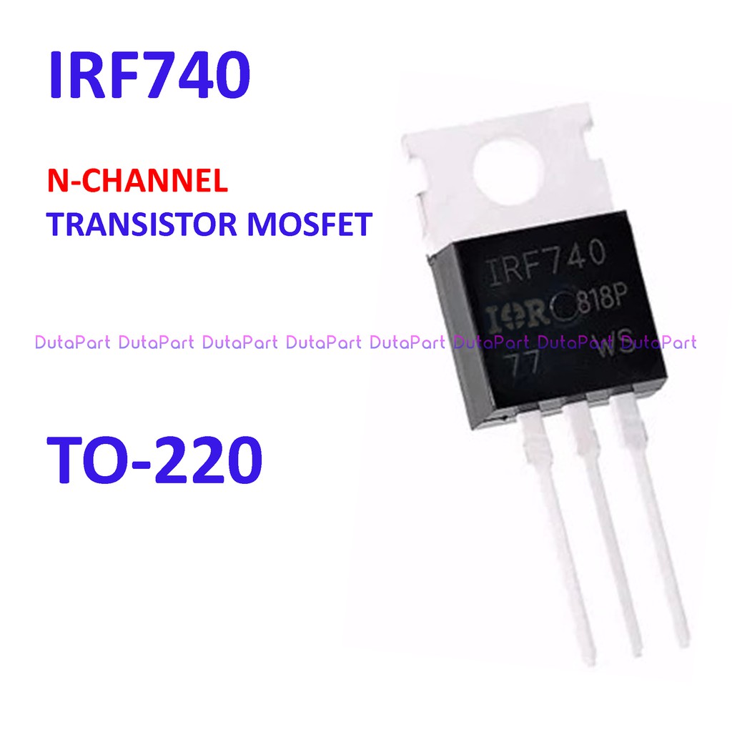 IRF740 IRF 740 N Channel Transistor MOSFET 400V To-220