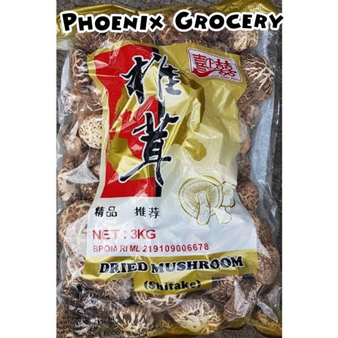

Jamur Kering Hioko Grade A, Dried Shitake Mushroom 3 Kg