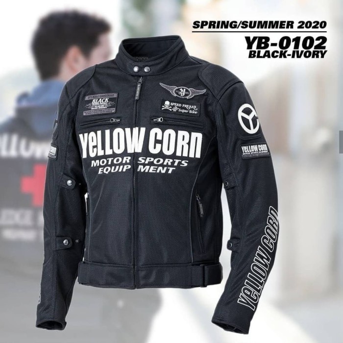 MOTOR-JAKET- NEW 2020 YELLOW CORN JACKET YB-0102 -JAKET-MOTOR.