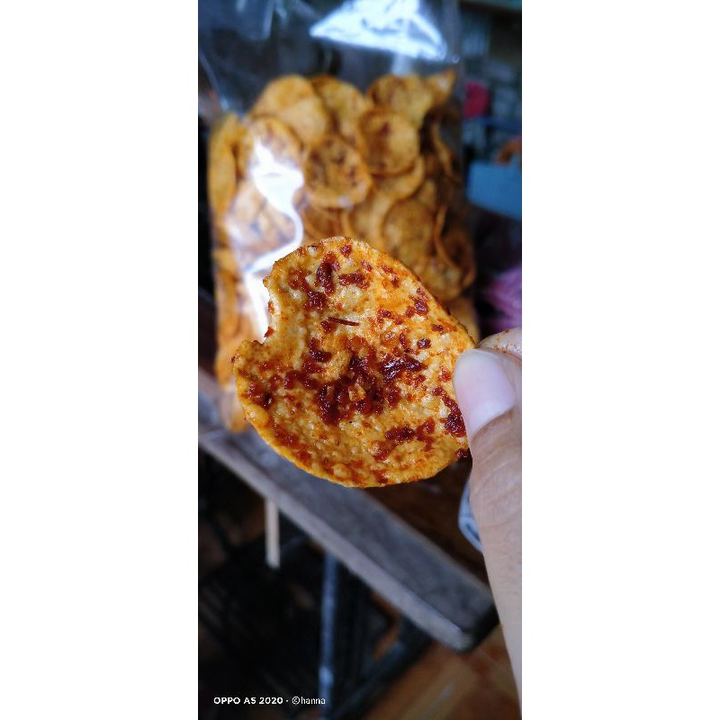

Opak pedas homemade