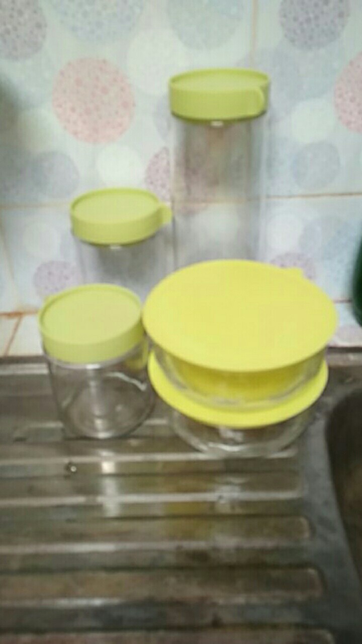 ★ Terlaris Toples Lebaran★ Toples Glassware Set 5 Korting