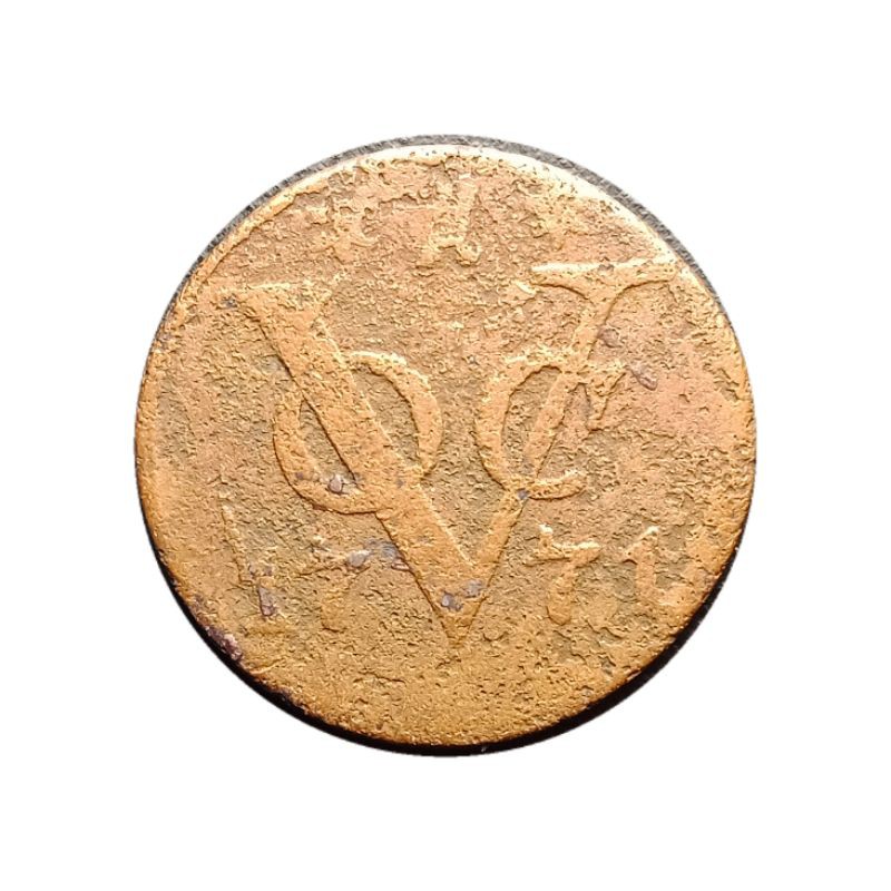 Koin Voc Zeeland 1 Duit Tahun 1771 X-050