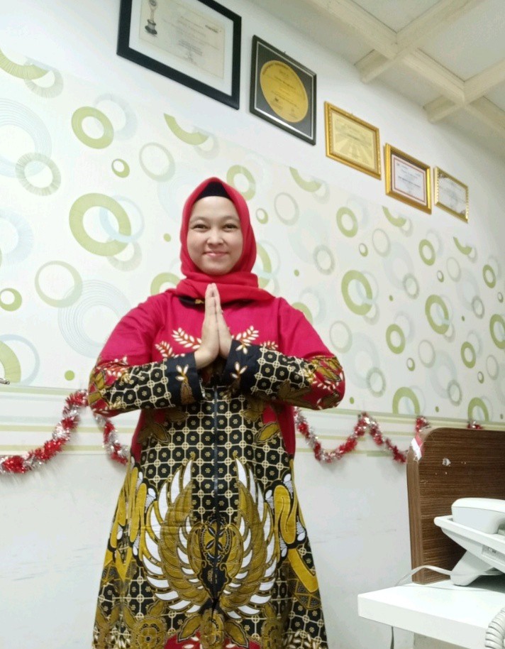 Baju Batik Wanita Tunik Atasan Seragam Kantor Keluarga Hajatan Dinas Kerja Lengan Panjang Nikahan