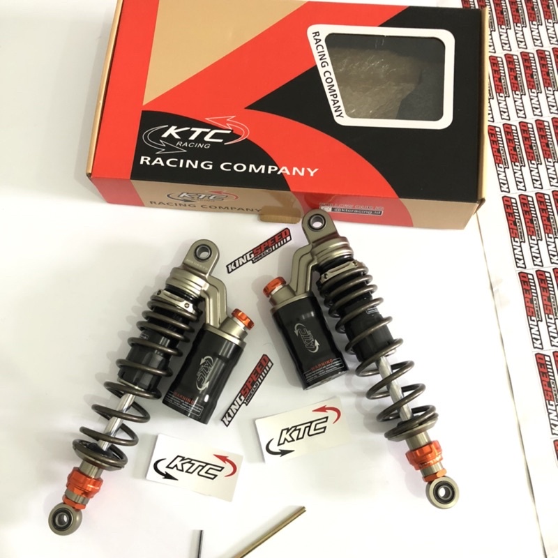 SHOCK ORIGINAL KTC RACING EXTREME RX KING TIGER THUNDER 320MM TITANIUM GREY