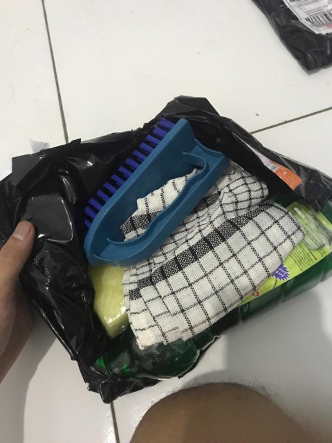 Lap Kotak | Serbet Kain | Warna Acak | Harga Satuan