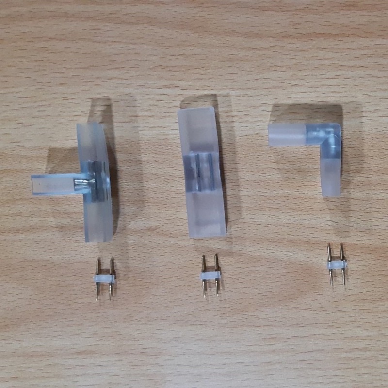 penyambung sambungan lampu led neon flex 2835 smd