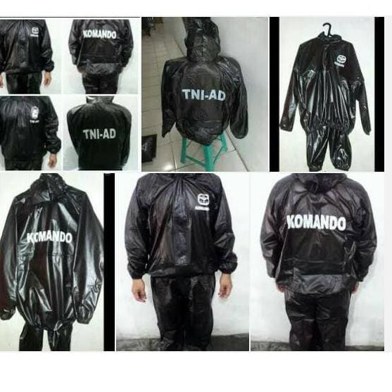 Asli's ready AJA Jas Hujan Sauna Setelan Reebok dan TNI AD Militer W24E06 makasih