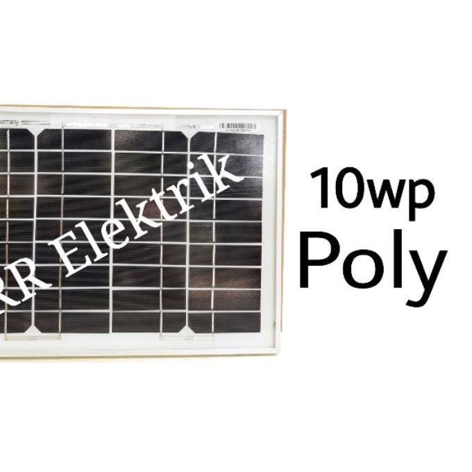 ◄ Solar Panel Solar Cell Panel Surya 10wp Poly 10 Wp GH 10wp Polycrystalline ✭