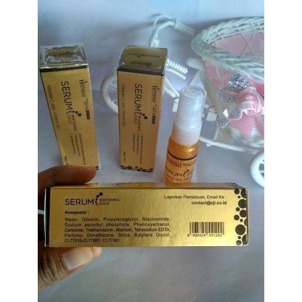 SERUM HANASUI - GOLD / Serum Wajah Glowing