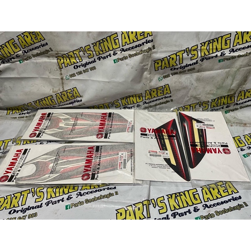 Striping rx king new 2007 hitam original