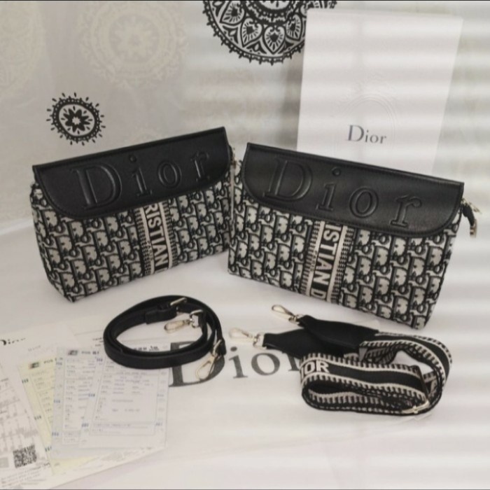 Tas Selempang Dior Wanita Import/Free Box