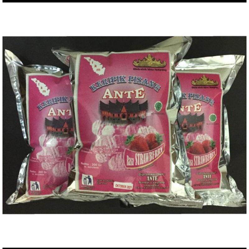 

Ay00! Keripik pisang coklat ANTE Lampung