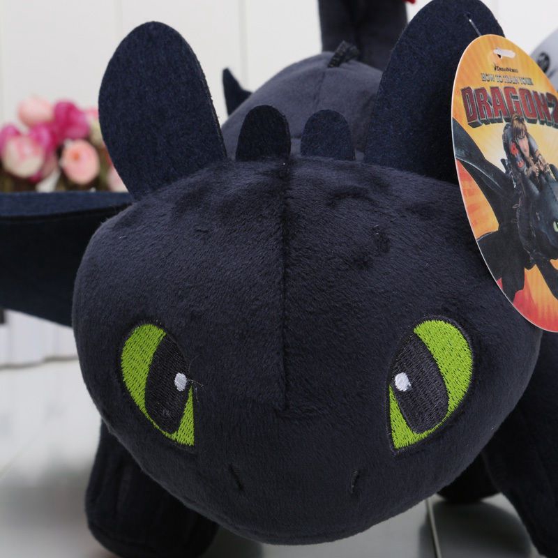 35/45CM Stuffed Toys How to Train Your Dragon Toothless Night Fury Plush Animal Doll