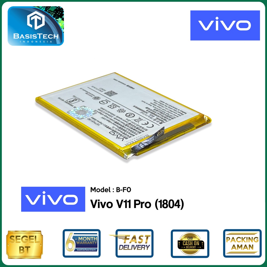 BATERAI VIVO 1804 V11 PRO - B-F0 - BASISTECH ORI99 BEST QUALITY