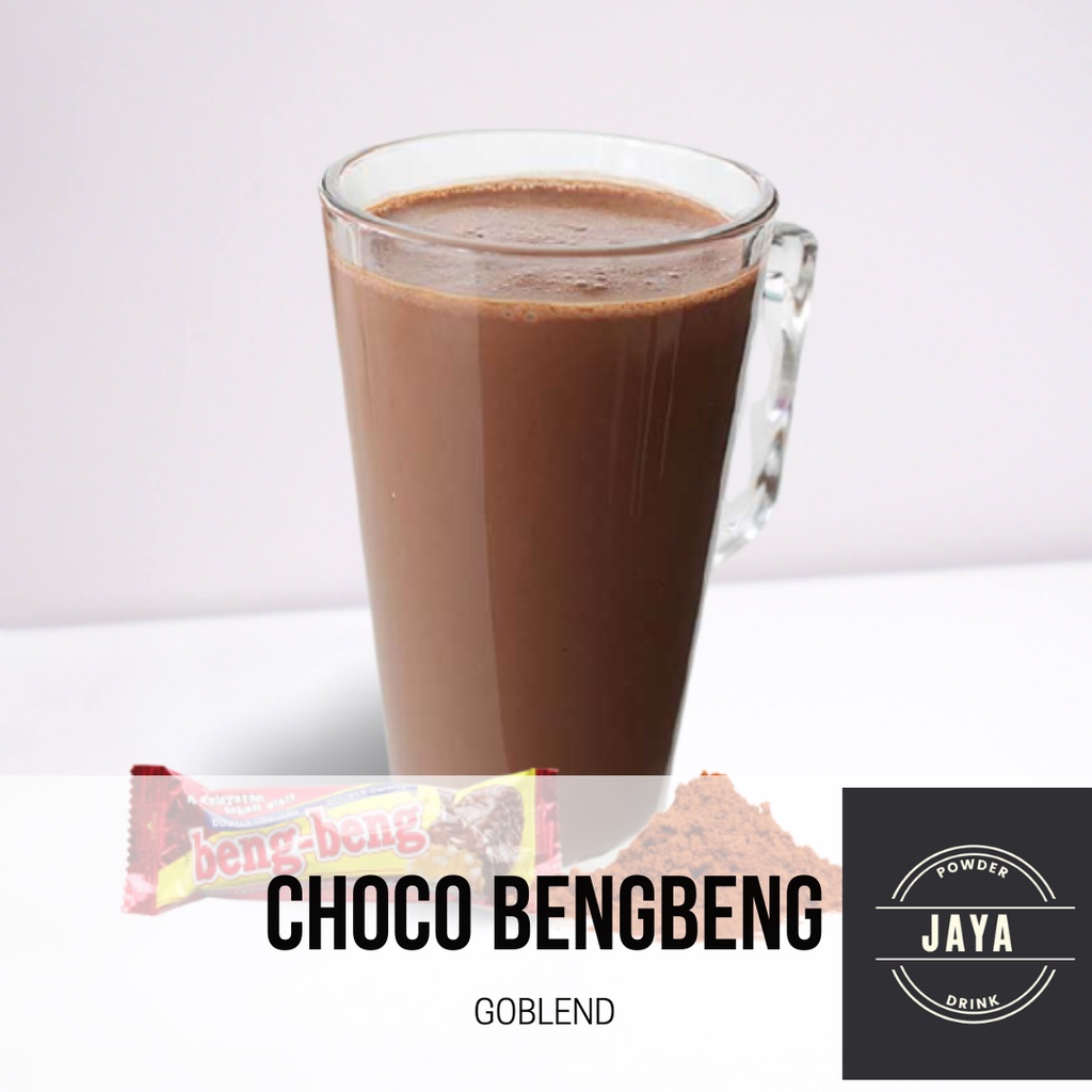 

Bubuk Minuman CHOCO BENGBENG 1Kg / Bubuk Rasa CHOCO BENGBENG / CHOCO BENGBENG powder / Bubuk CHOCO BENGBENG / Serbuk CHOCO BENGBENG