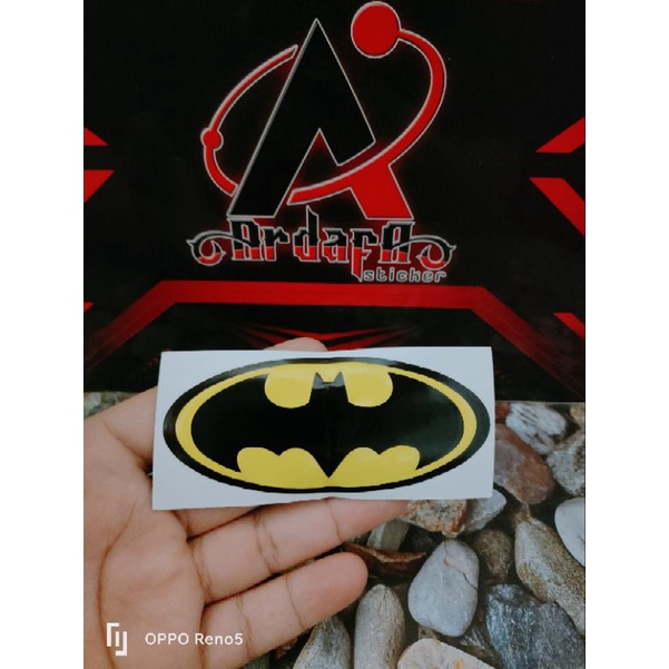 Sticker stiker Batman sticker cutting