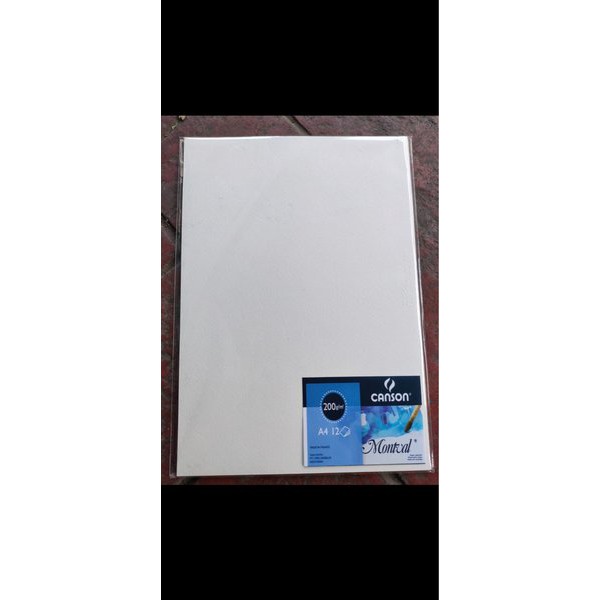 

Spesial Water color paper montval canson isi 12 ukuran a4 Berkualitas