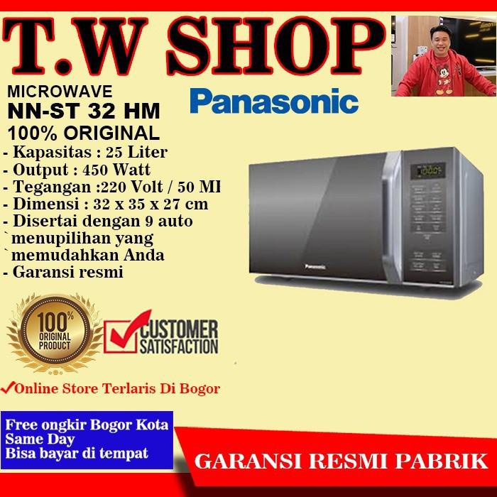 PROMO Panasonic - Microwave Digital 25 Liter 450 Watt NNST32HMTTE |Microwave