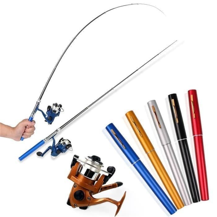 Mini Portable Extreme Pen Fishing Rod Length 1M / Pancing Pena