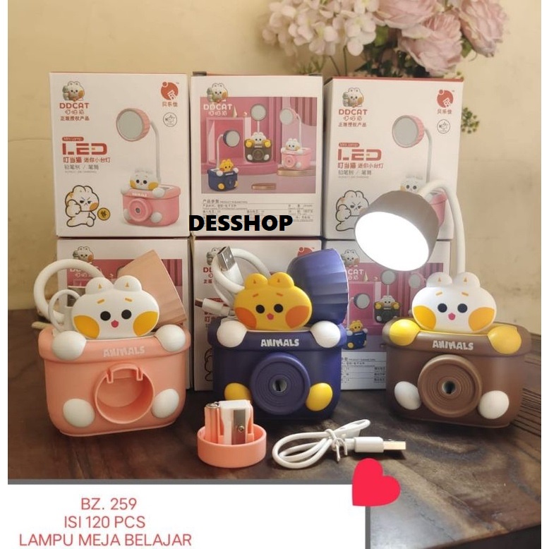 

Lampu Meja LED Rautan pensil / Lampu Baca / Lampu Belajar