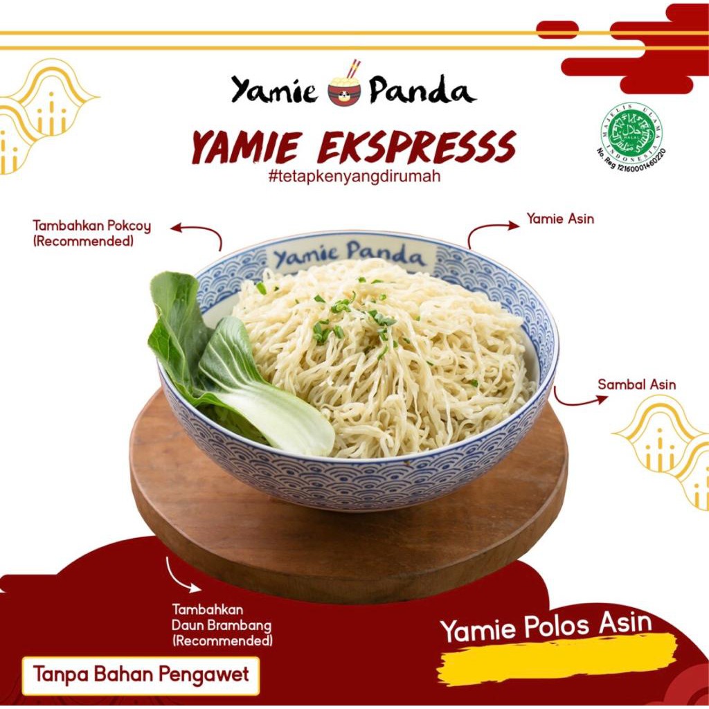 

Yamie Panda Ekspresss Polos / Yamie Instan / Mie Frozen