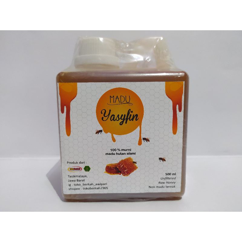 

MADU YASYFIN 500 / ML100 % Murni Madu Hutan Alami