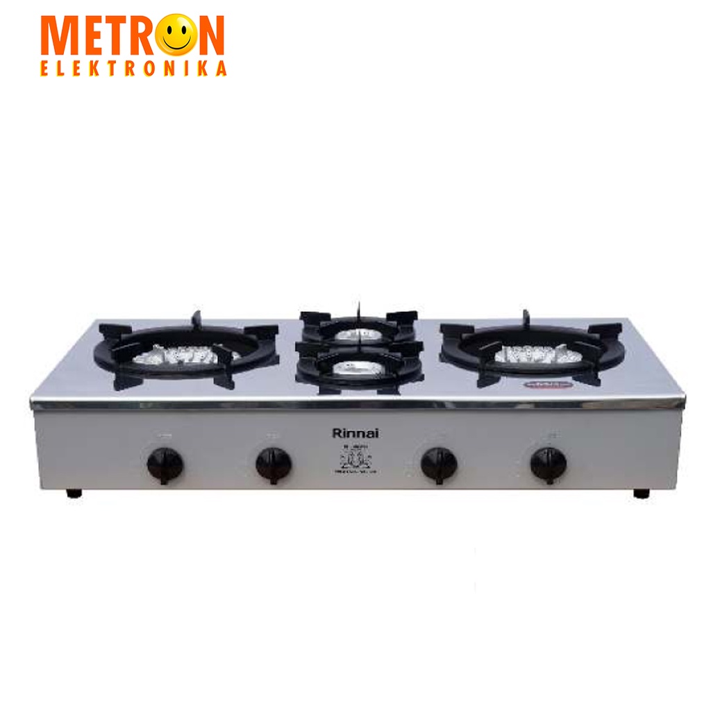 RINNAI RI 4 RSPN GAS COOKER 4 STOVE / KOMPOR GAS 4 TUNGKU / RI4RSPN