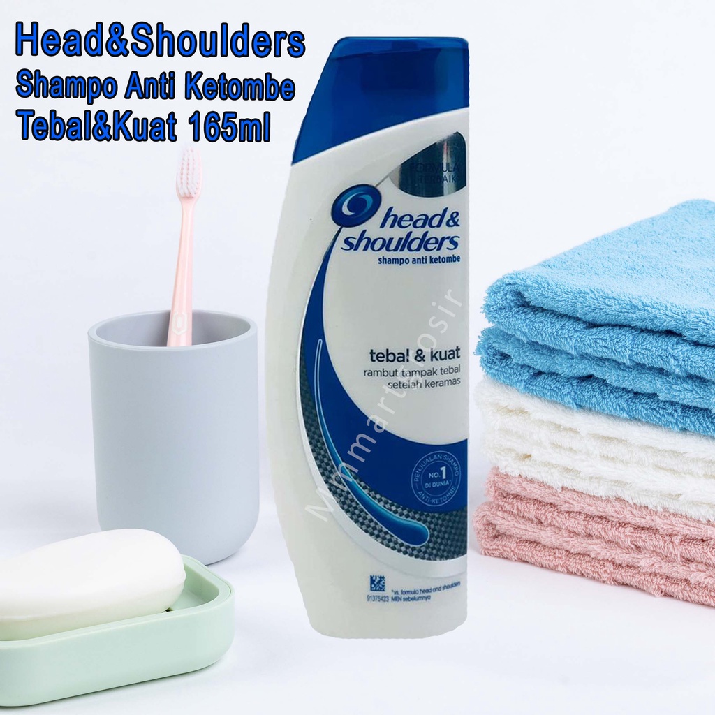 Head &amp; Shoulders / Shampo anti ketombe / Tebal&amp;Kuat / 165ml