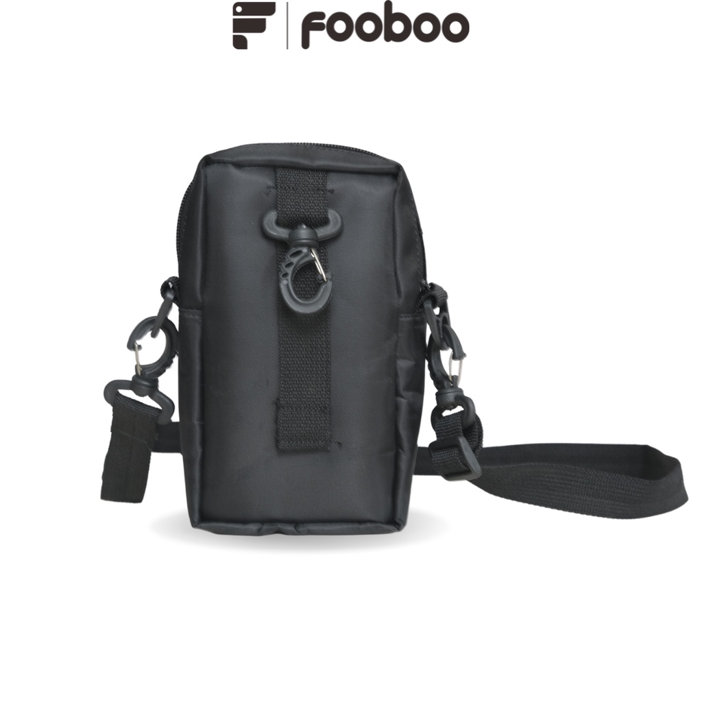 FOOBOO HANGING WALLET DOMPET HP TAS SELEMPANG PRIA SLINGBAG MINI PREMIUM